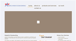 Desktop Screenshot of americanwoodworking.org